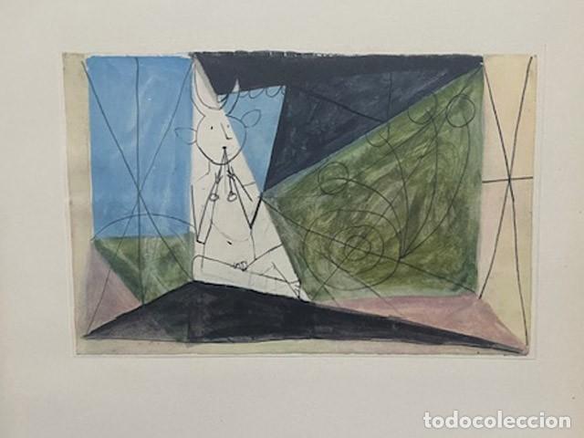 Arte: PABLO PICASSO - Revista Verve. litografia del n&ordm; 19-20 de 1948. 36 x 26 cm