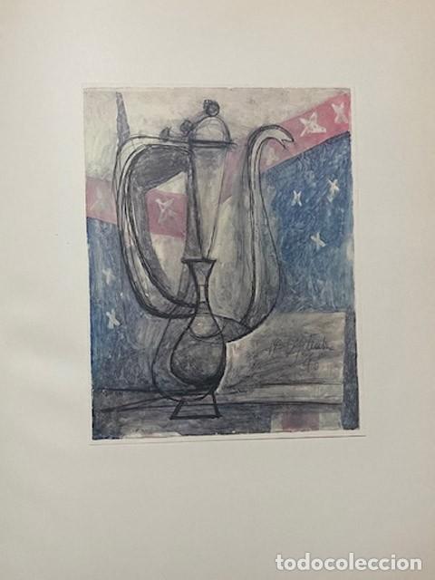 Arte: PABLO PICASSO - Revista Verve. litografia del n&ordm; 19-20 de 1948. 36 x 26 cm
