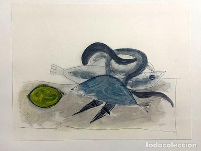 Arte: PABLO PICASSO - Revista Verve. litografia del n&ordm; 19-20 de 1948. 36 x 26 cm