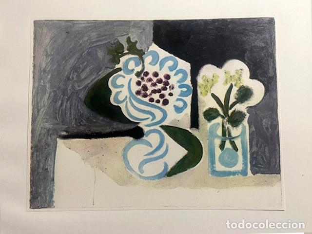 Arte: PABLO PICASSO - Revista Verve. litografia del n&ordm; 19-20 de 1948. 36 x 26 cm