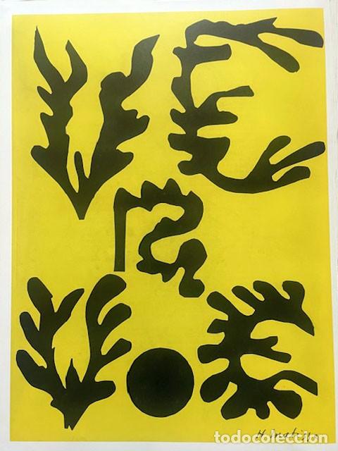 Kunst: HENRI MATISSE - Revista Verve. Reproduccion de litografia del n&ordm; 21-22 de 1948. 36 x 26 cm
