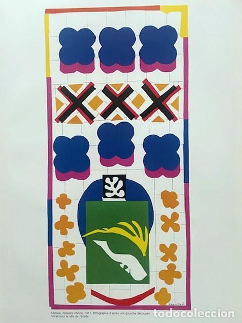 Art: HENRI MATISSE - Revista Verve. Reproduccion de litografia del n&ordm; 35-36. 36 x 26 cm