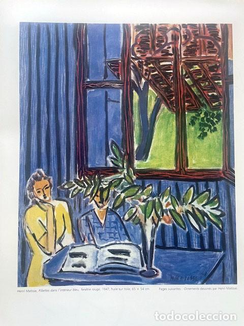 Kunst: HENRI MATISSE - Revista Verve. Reproduccion de litografia del n&ordm; 35-36. 36 x 26 cm