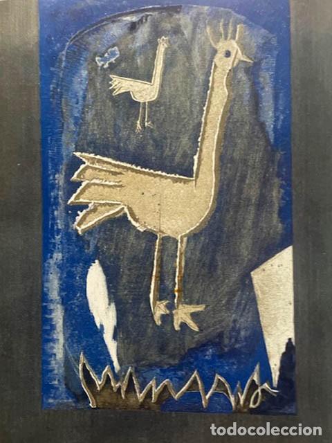 Art: GEORGE BRAQUE - Revista Verve. litografia del n&ordm; 31-32 de 1955. 36 x 26 cm