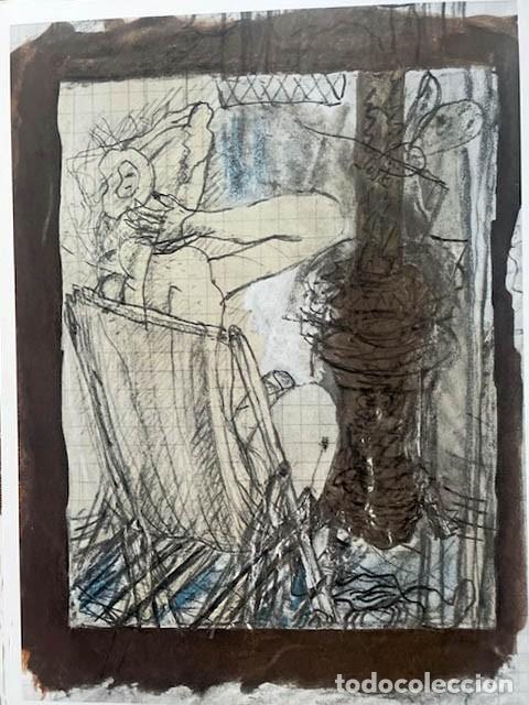 Art: GEORGE BRAQUE - Revista Verve. litografia del n&ordm; 31-32 de 1955. 36 x 26 cm