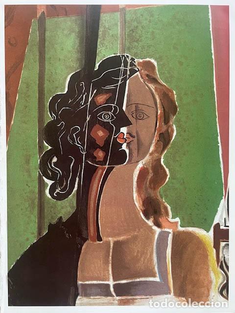 Art: GEORGE BRAQUE - Revista Verve. litografia del n&ordm; 31-32 de 1955. 36 x 26 cm