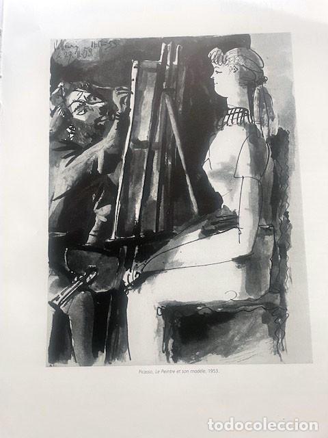 Arte: PABLO PICASSO - Revista Verve. Reproduccion de litografia del n&ordm; 29-30 de 1954. 36 x 26 cm