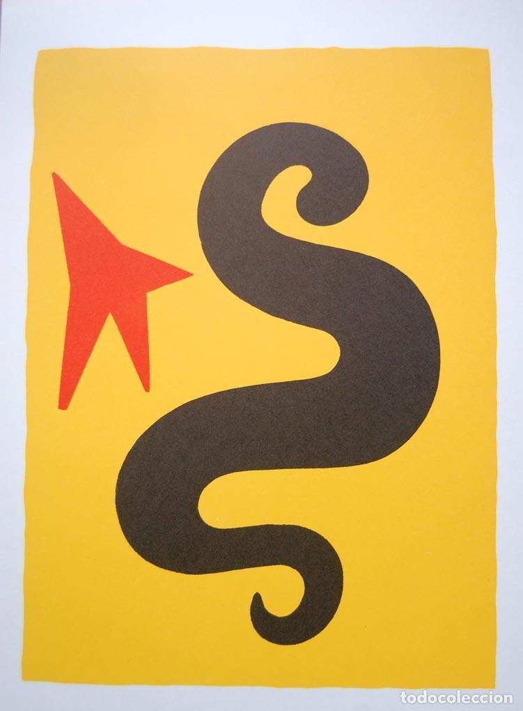 Art: ALEXANDER CALDER. LITOGRAFIA ORIGINAL DLM 1971 - 38 X 28 CM