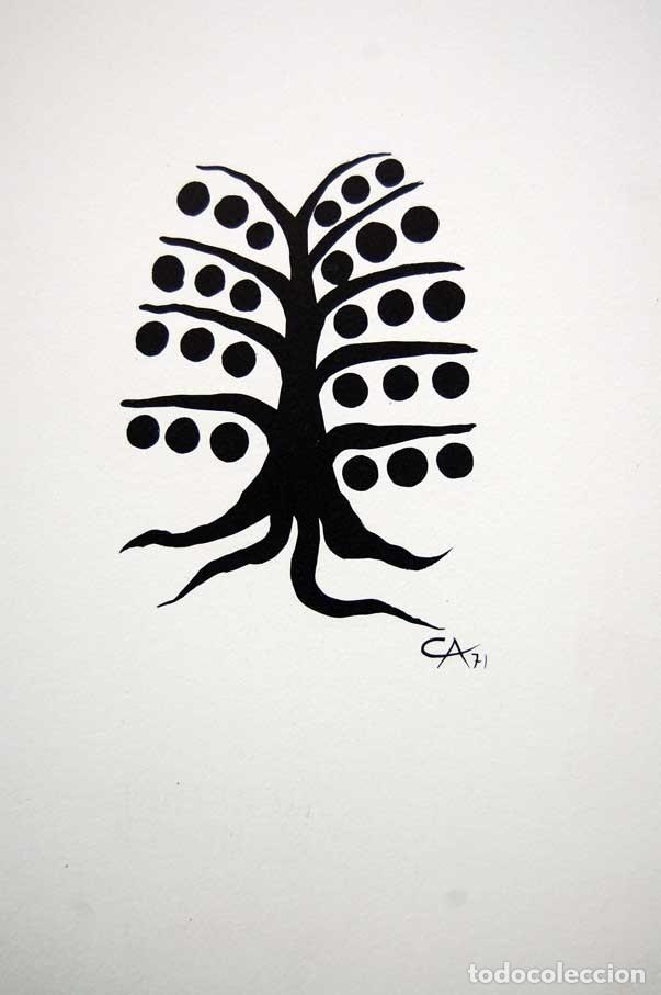 Arte: ALEXANDER CALDER. LITOGRAFIA ORIGINAL DLM 1971 - 38 X 28 CM
