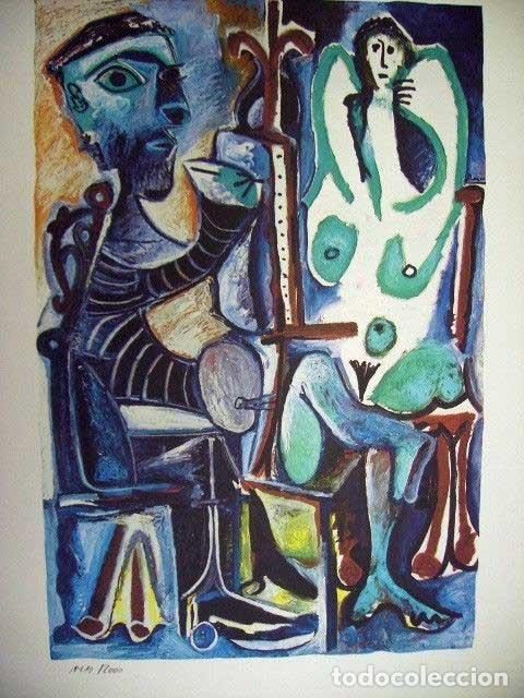 Arte: PABLO PICASSO - El pintor y su modelo