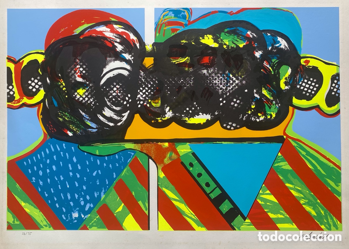 Arte: Litograf&iacute;a Juan Gomila 1974