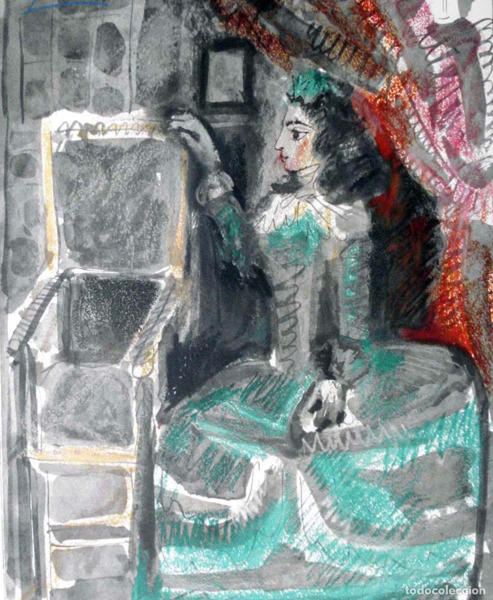Arte: PABLO PICASSO - Toros y toreros. Ed. Cercle d&acute;art 1962 - Edicion limitada