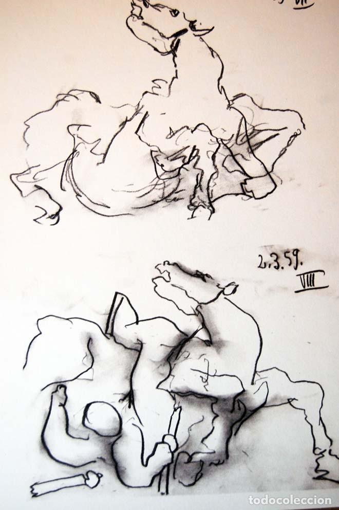 Arte: PABLO PICASSO - Toros y toreros. Ed. Cercle d&acute;art 1962 - Edicion limitada