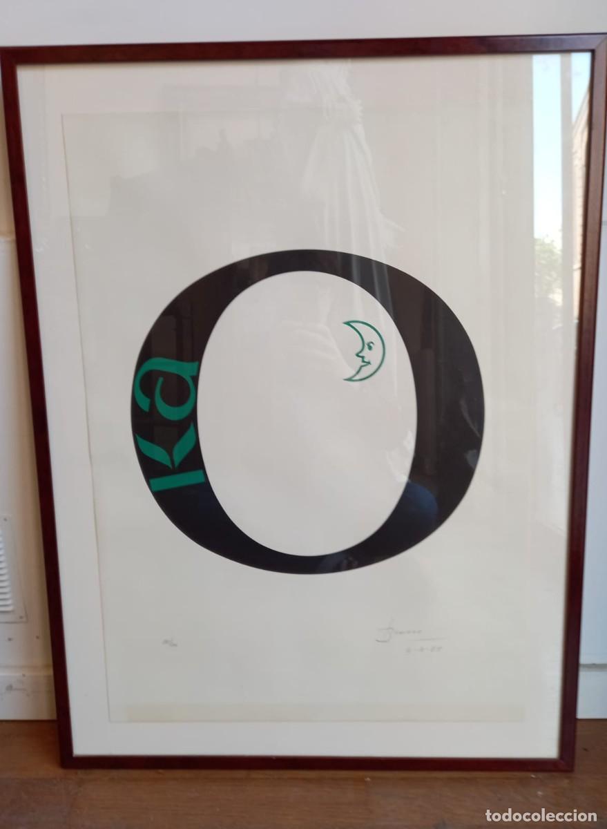Arte: OKA&rdquo; Poema visual per a KAO, 1988.Joan Brossa (1919-1998)