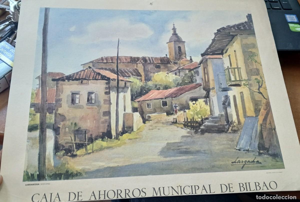 Arte: LITOGRAFIA LARRABEZUA VIZCAYA EDIT VASCA BILBAO