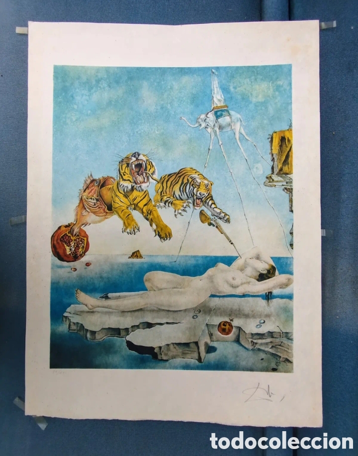 Arte: Salvador Dal&iacute; sue&ntilde;o causado por el vuelo de una abeja.