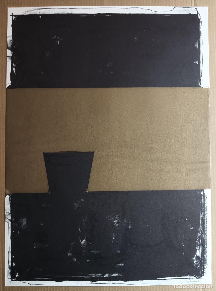 Arte: Sergi AGUILAR (Barcelona 1946) litograf&iacute;a 55x75, Firmada l&aacute;piz y /99