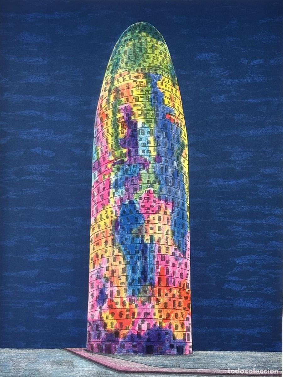 Arte: Joan COTS. Litograf&iacute;a. Numerada y firmada por el artista.