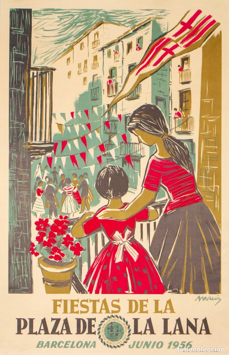 Arte: Fiestas de la Plaza de la Lana, 1956