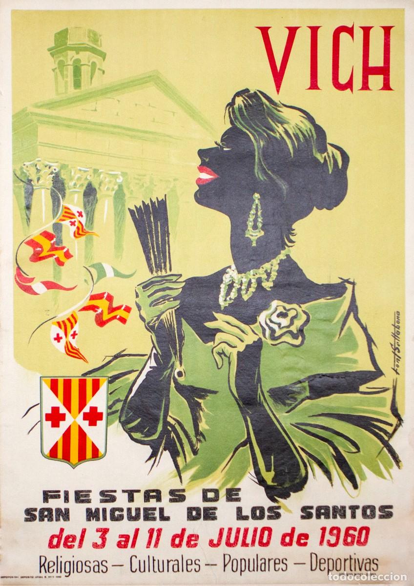 Arte: Vich. Fiestas de San Miguel de los Santos. Del 3 al 11 de Julio de 1960