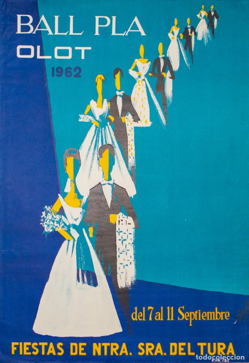 Arte: Ball Pla Olot - Fiestas de Nuestra Se&ntilde;ora del Tura, 1962