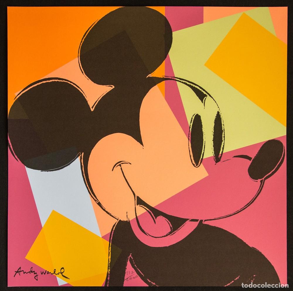 Arte: Andy Warhol &rdquo;Mickey Mouse&rdquo;