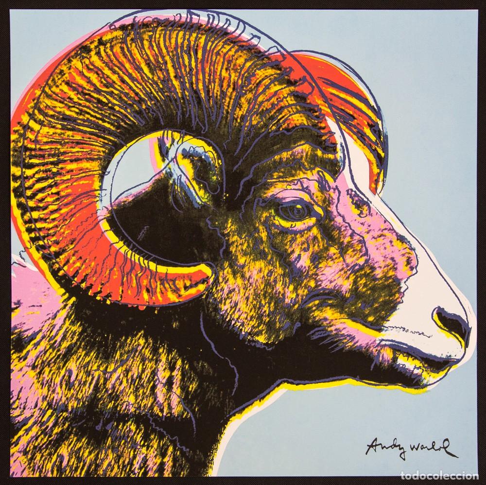 Arte: Andy Warhol &rdquo;Bighorn Ram&rdquo;