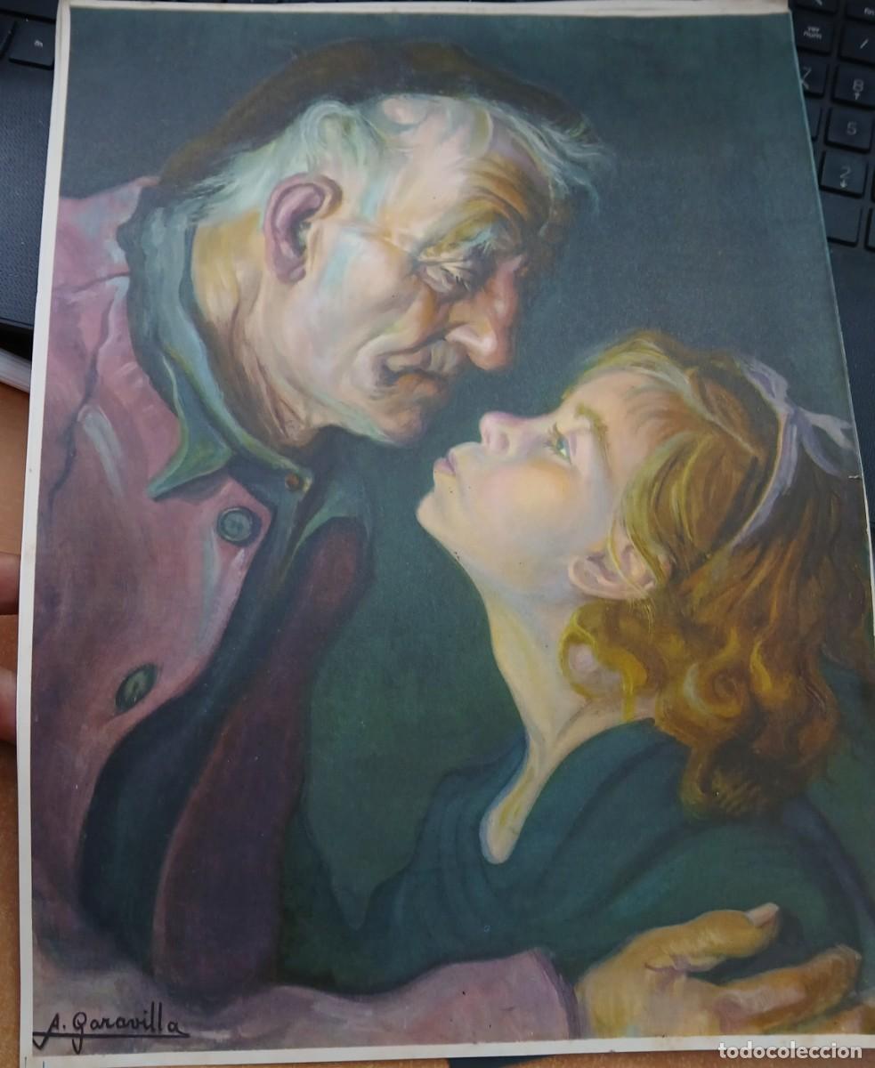 Art: LITOGRAFIA ORIGINAL DE A.GARAVILLA A&Ntilde;OS 50