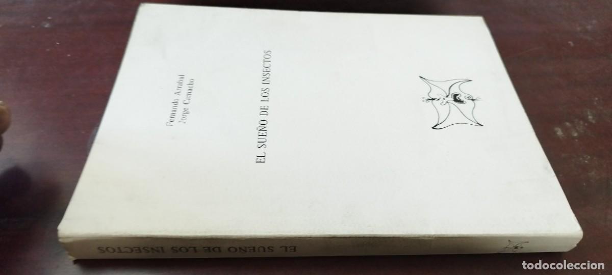Arte: EL SUE&Ntilde;O DE LOS INSECTOS / &nbsp;L&aacute;minas con litofrafias de Jorge Camacho y poemas de Fernando Arrabal