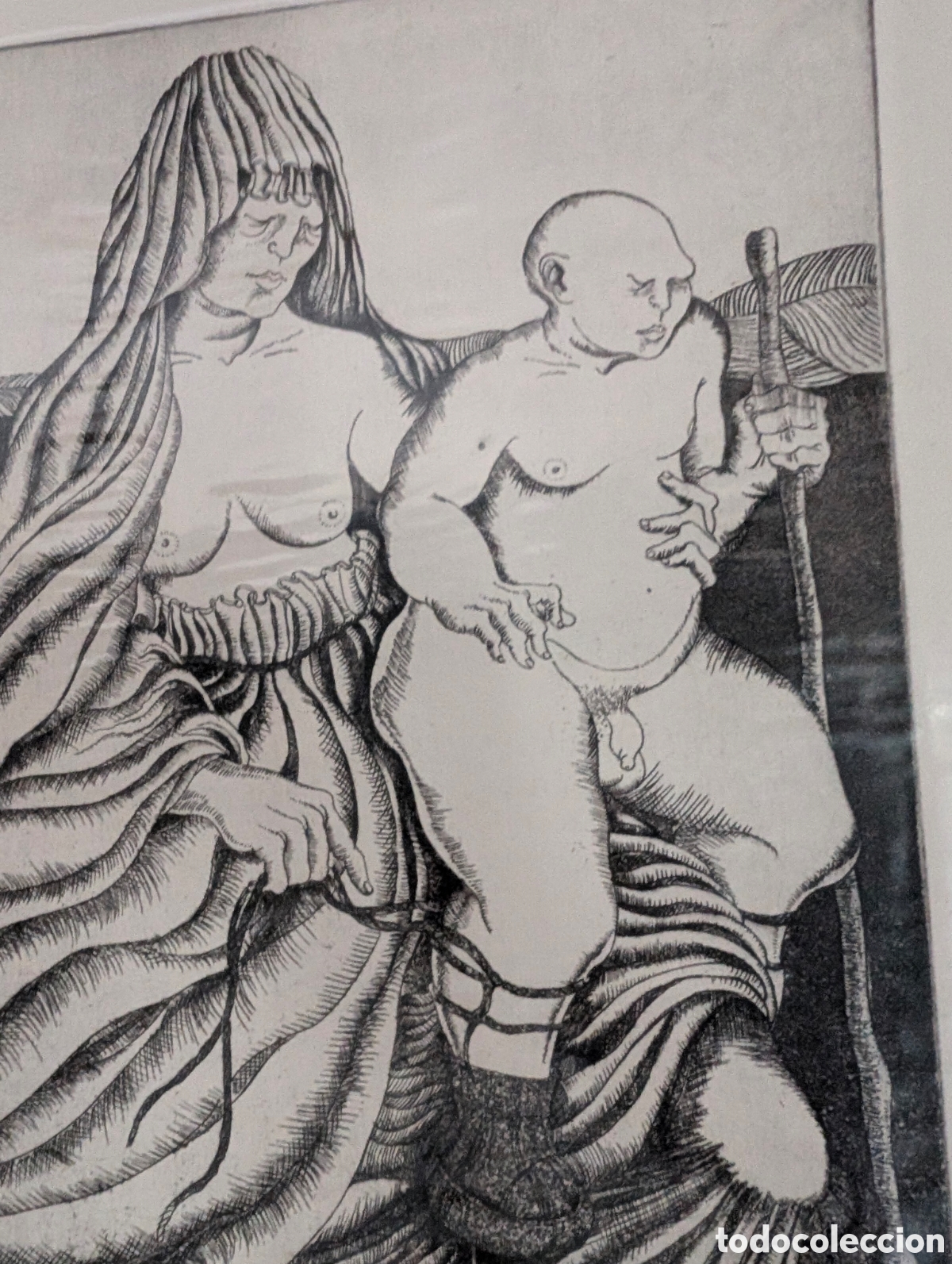 Arte: Carlos Bur&oacute;.Grabado. - Foto 4