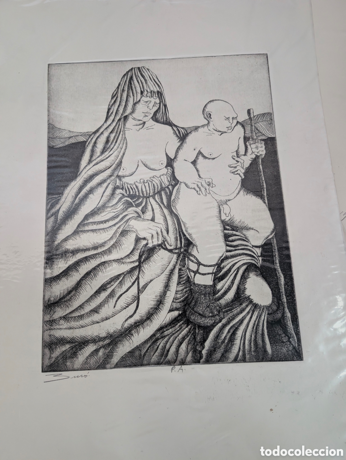 Arte: Carlos Bur&oacute;.Grabado. - Foto 7