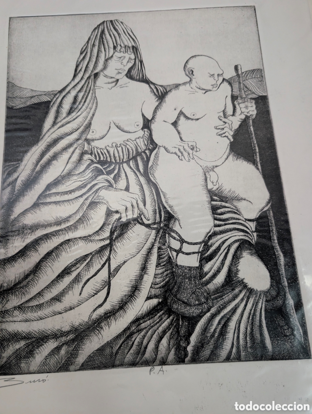Arte: Carlos Bur&oacute;.Grabado. - Foto 8