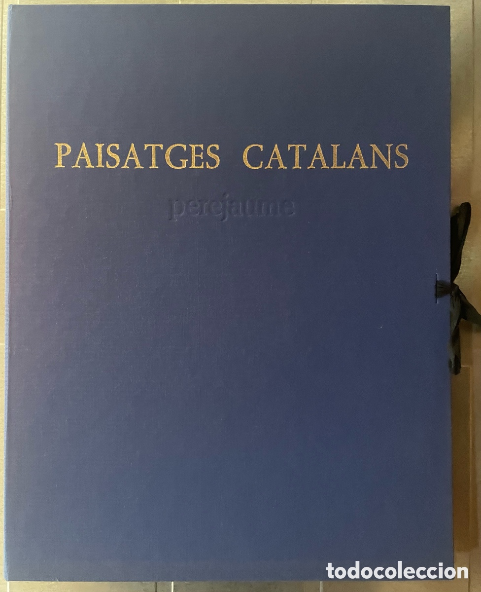 Arte: Perejaume.Carpeta Paisatges Catalans. 1989. Ed 14/40