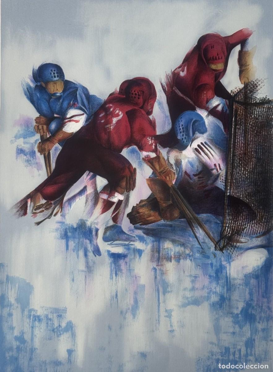Arte: MARIO BEDINI (1936-2011). Litograf&iacute;a numerada y firmada por el artista.