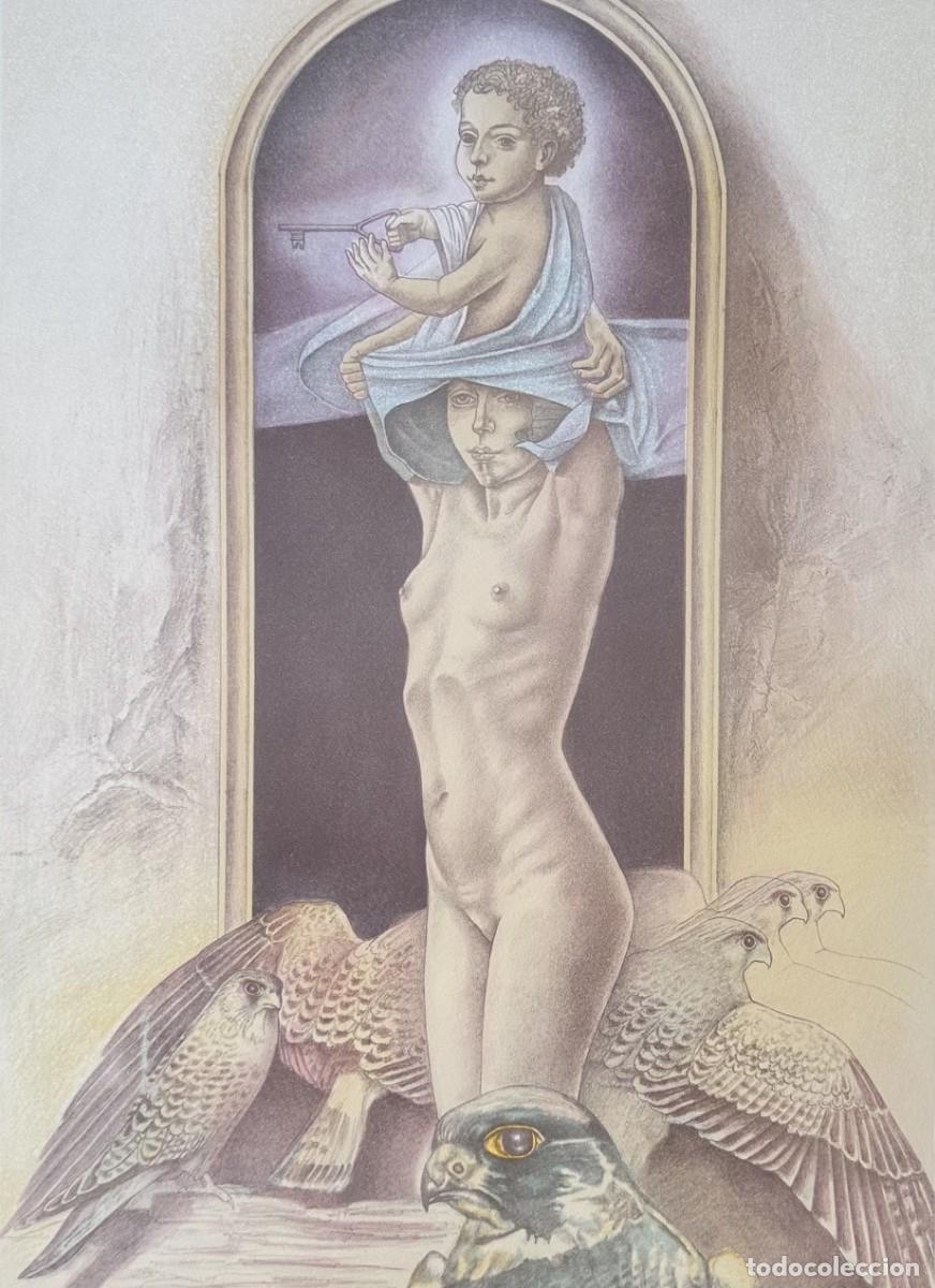Arte: Gregorio SABILLON. Litograf&iacute;a numerada y firmada por el artista.
