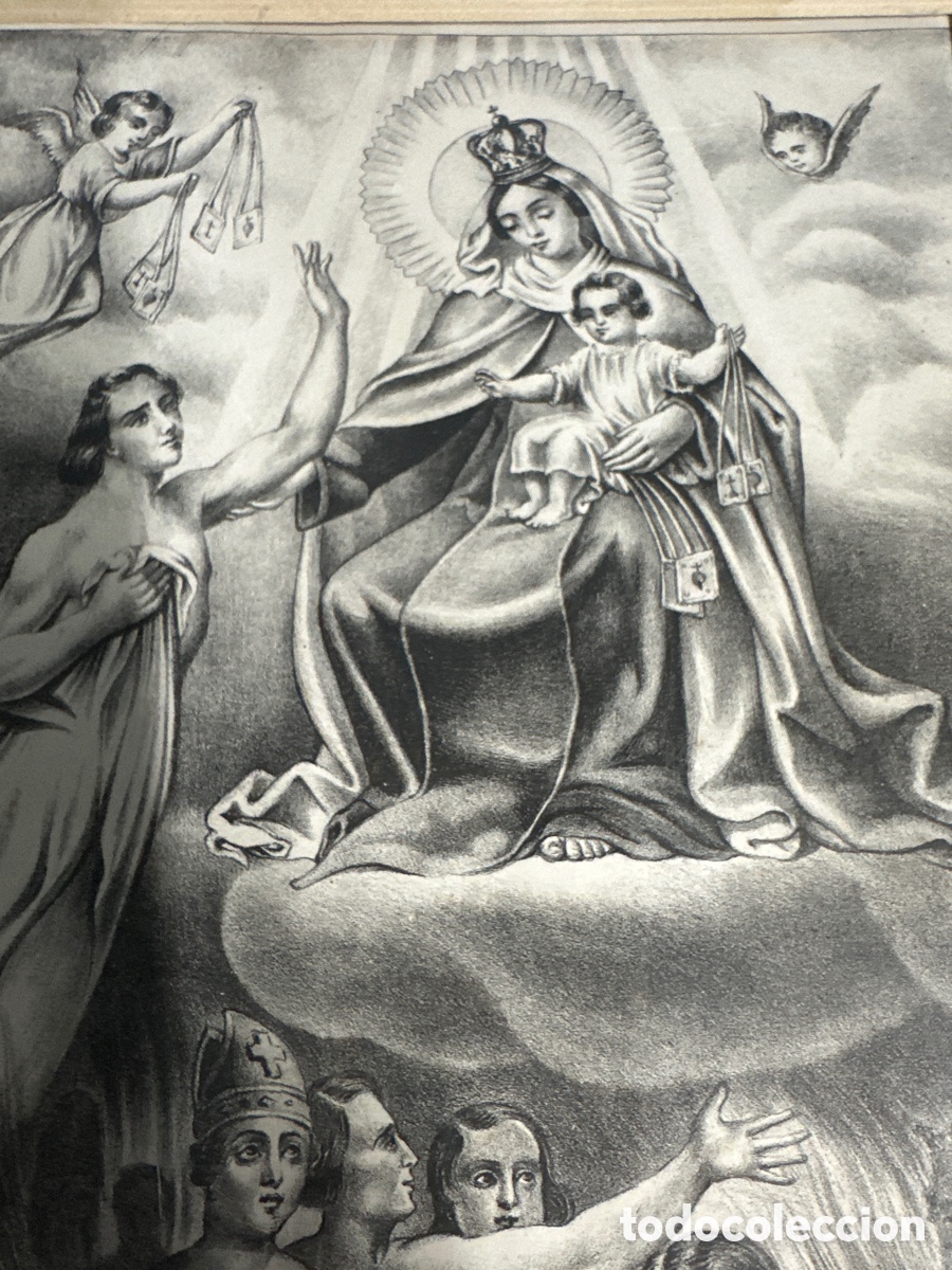 Arte: nuestra Se&ntilde;ora del Carmen, Francisco de Mitjana