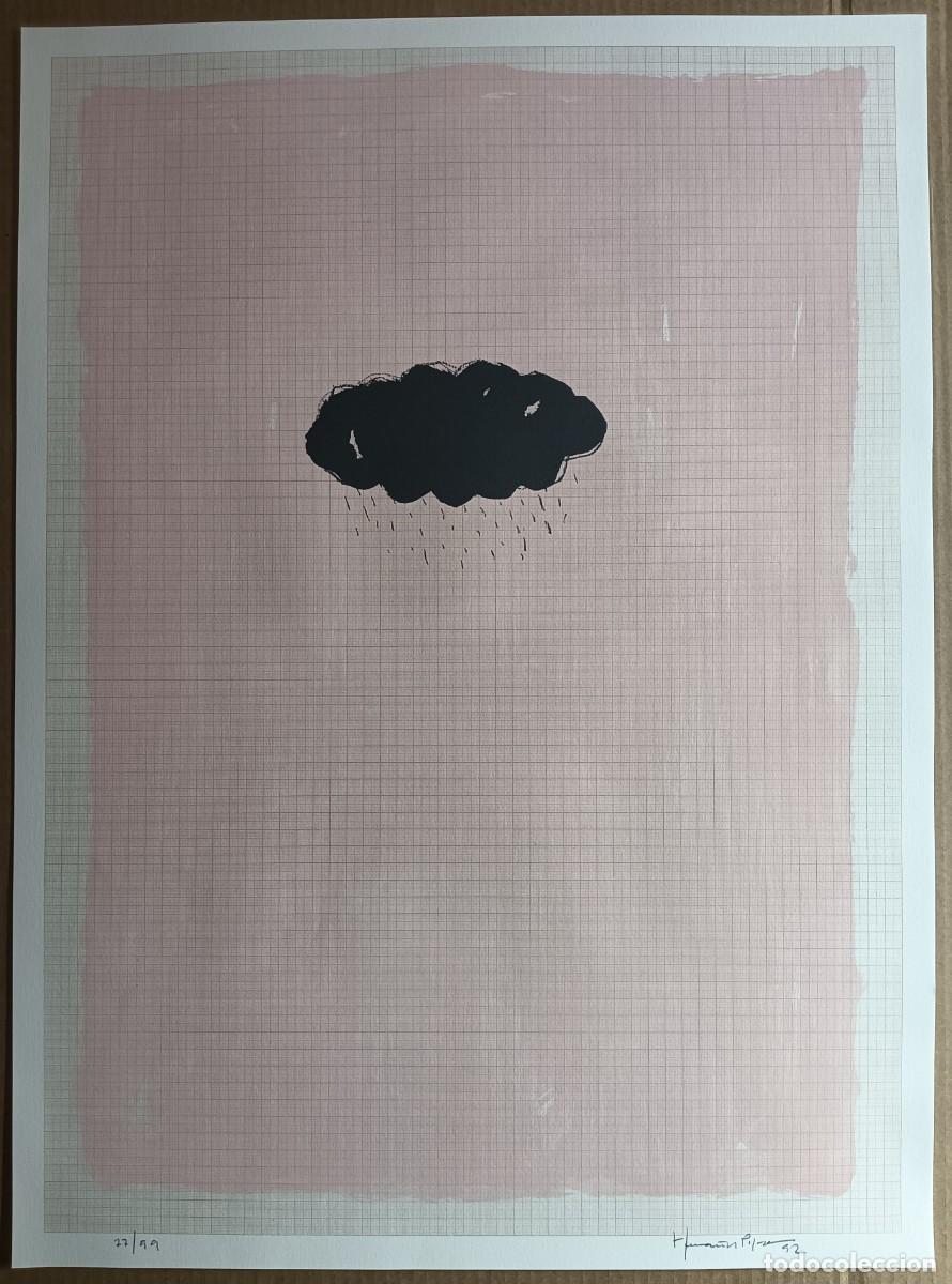 Arte: Joan Hern&aacute;ndez Pijuan (Barcelona 1931-2005) litograf&iacute;a 1989 de 76x56cms firmada mano y num/99. Perfe