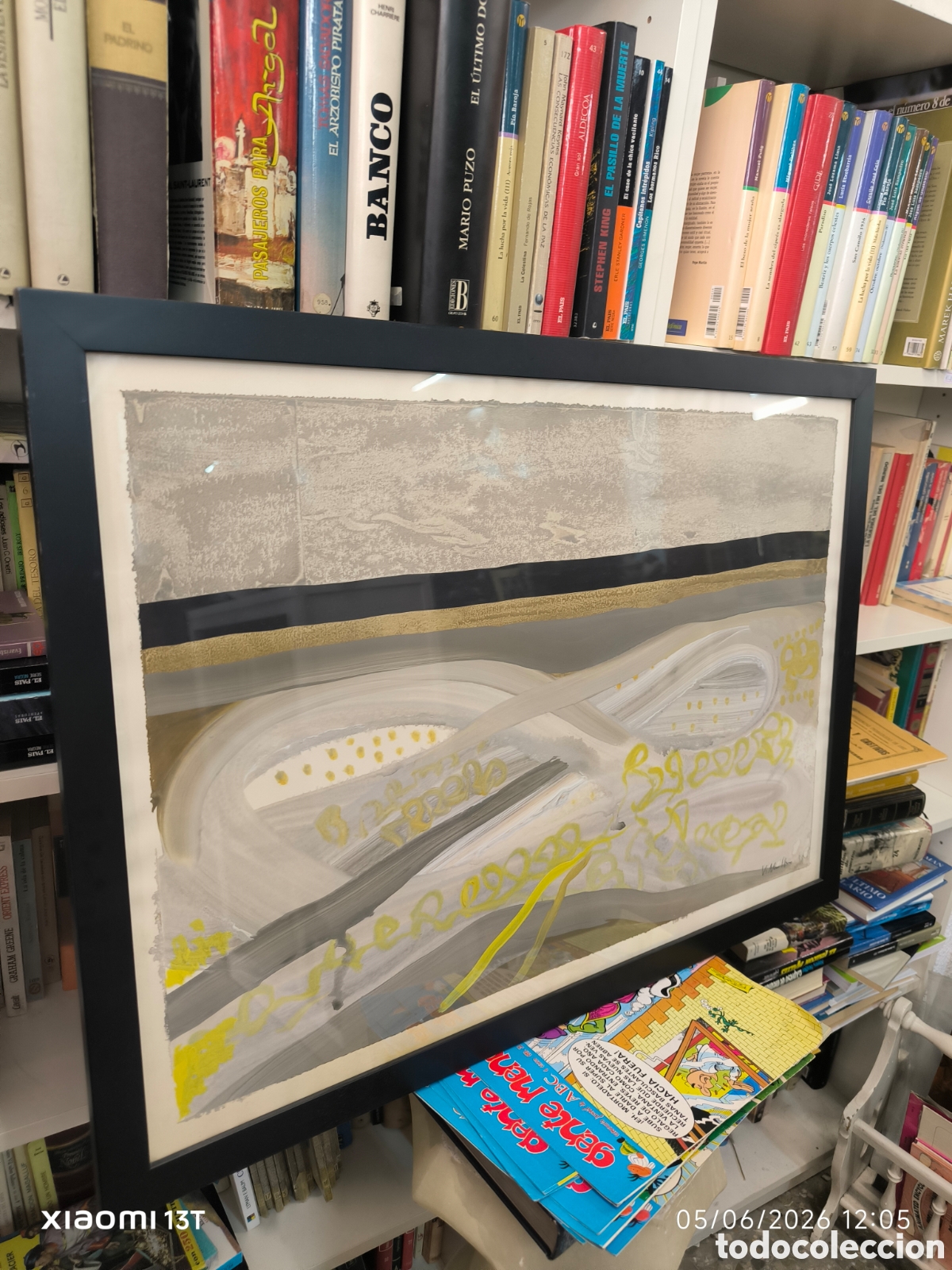 Arte: Litografia firmada por autor