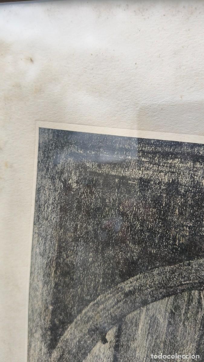 Arte: Lithographie originale crayon A.Erdunel - Foto 2