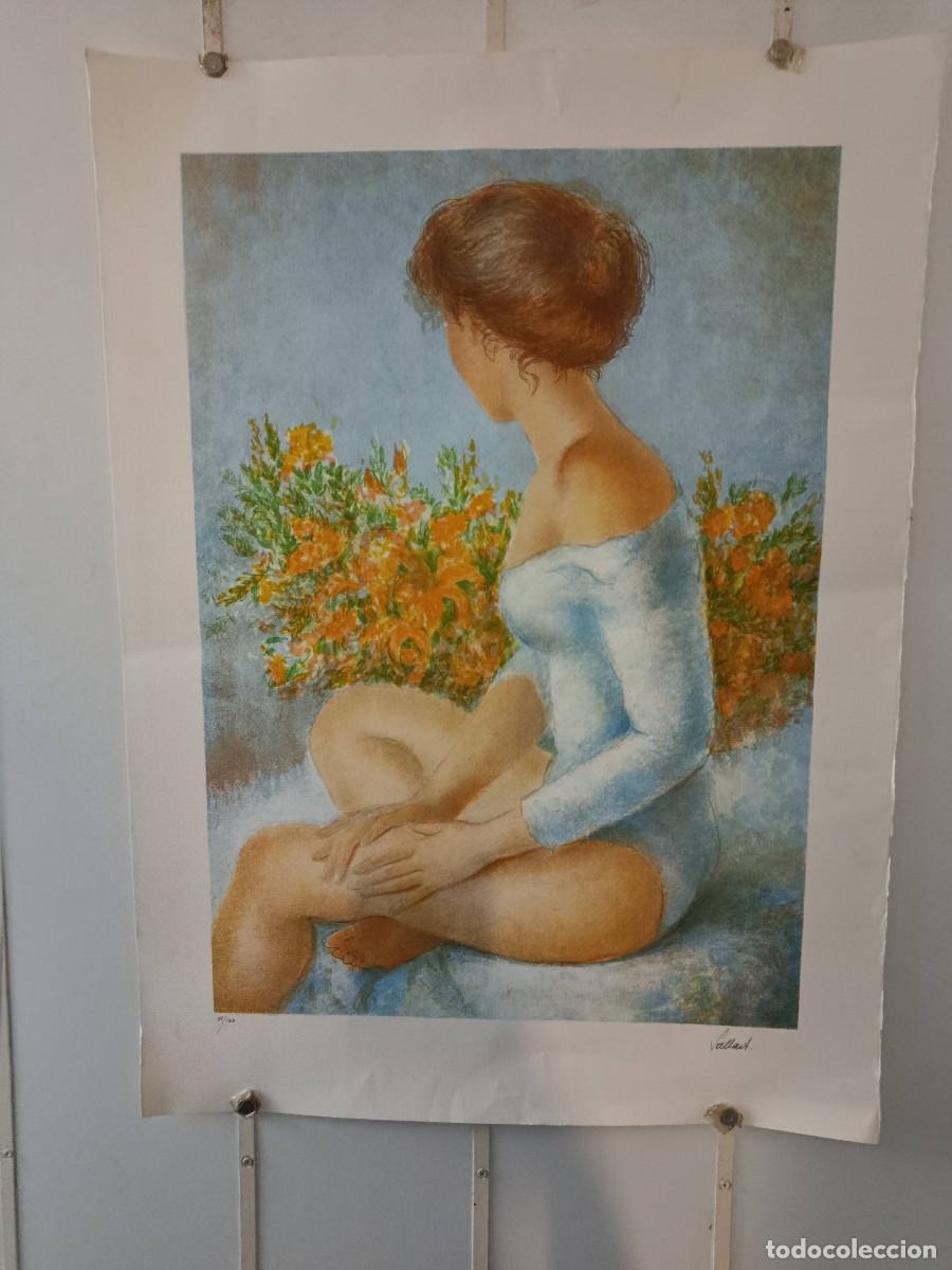 Arte: LITOGRAF&Iacute;A LLU&Iuml;SA SALLENT - MUJER - FIRMADA Y NUMERADA (38/100)