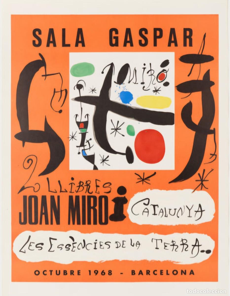 Arte: + LITOGRAFIA ORIGINAL DE JOAN MIRO NUMERADA Y TIMBRADA - Foto 1