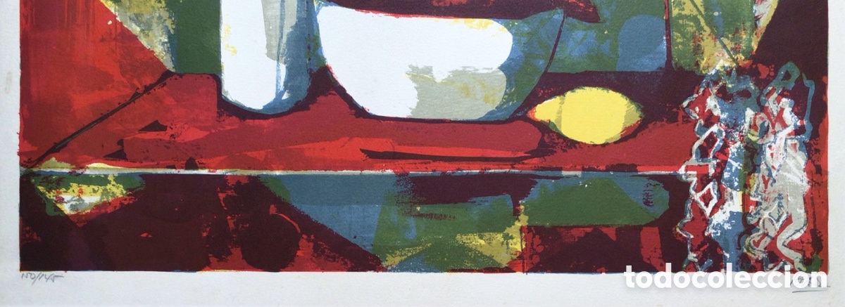 Arte: Litograf&iacute;a original Miguel Ibarz - Foto 7