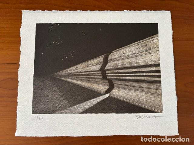 Arte: LITOGRAFIA JOSEP MARIA SUBIRACHS &rdquo;FRAGMENT D'INFINIT&rdquo; 1999
