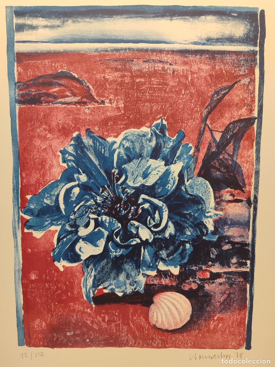Arte: Walter Womacka. Portfolio DDR 1978. Litograf&iacute;a firmada a mano, serie limitada. 12/150