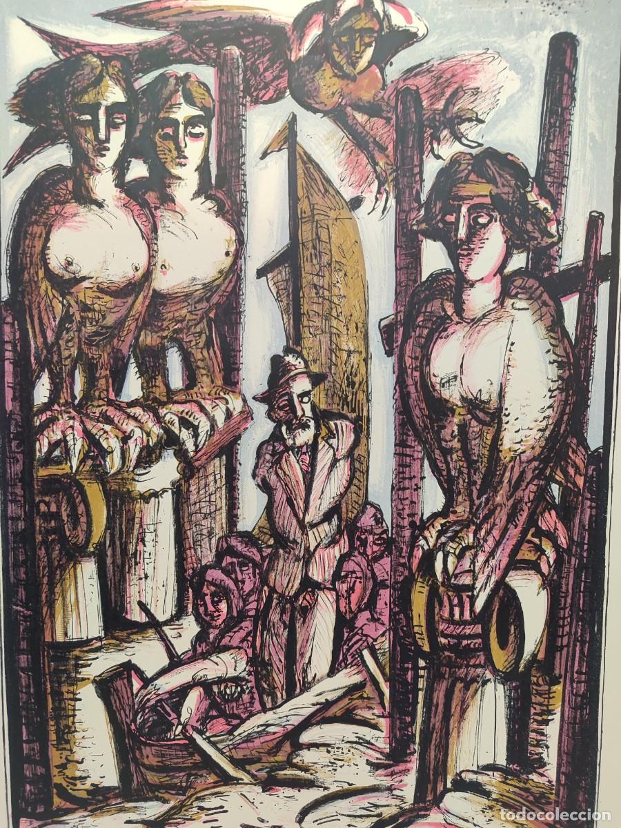 Arte: Ronald Paris. Portfolio DDR 1978. Litograf&iacute;a firmada a mano, serie limitada. 12/175
