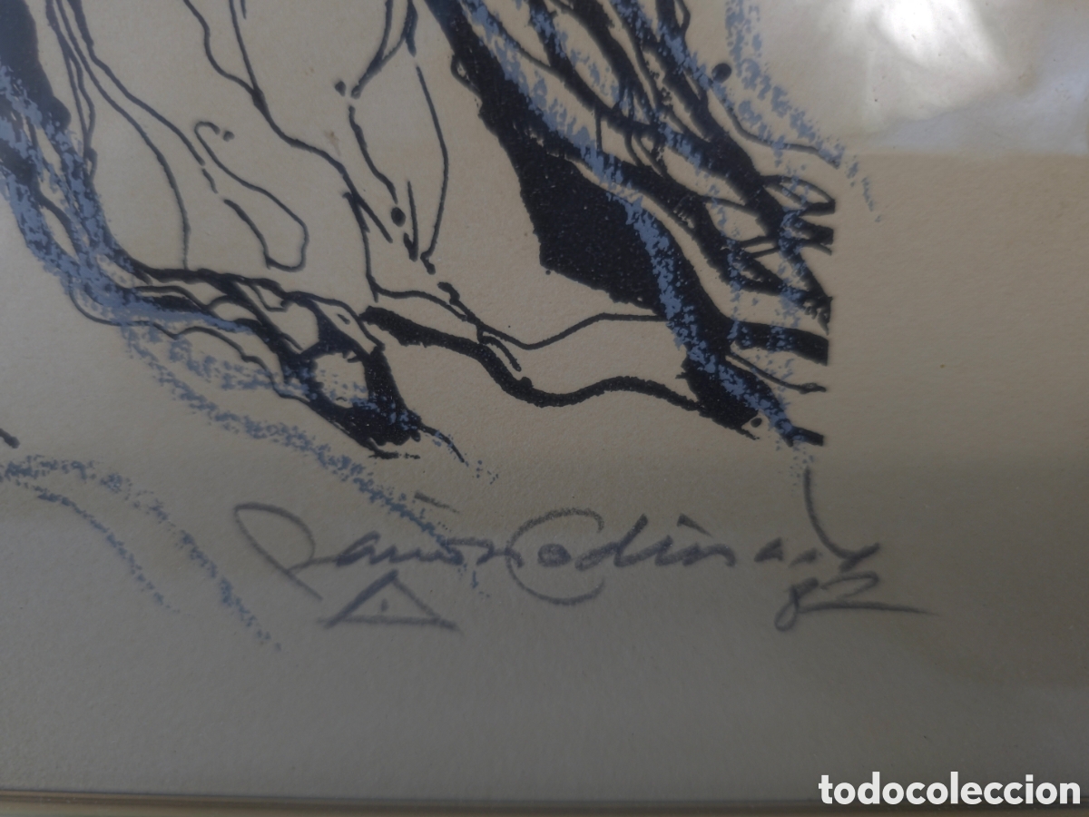 Arte: Litografia de Ramon Codina 37/199 - Foto 4