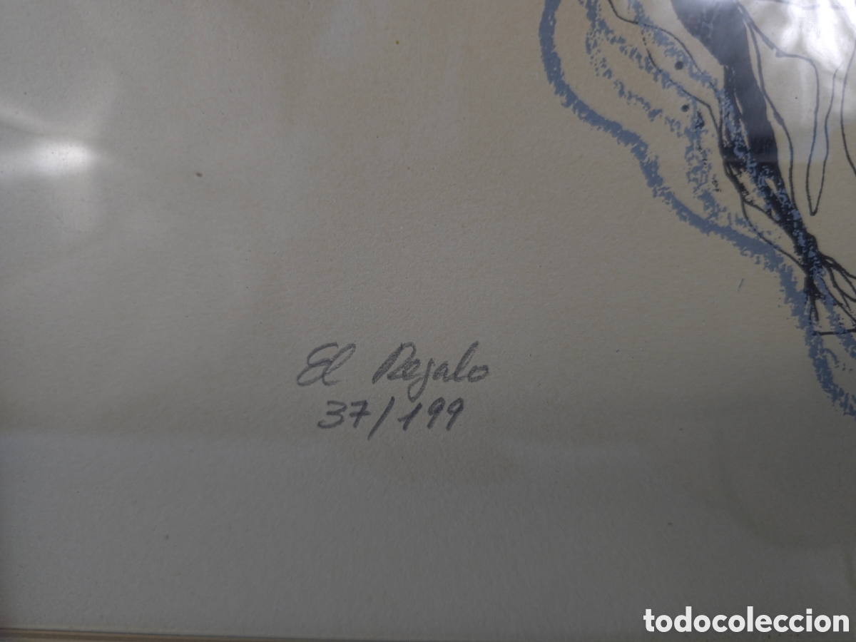 Arte: Litografia de Ramon Codina 37/199 - Foto 5