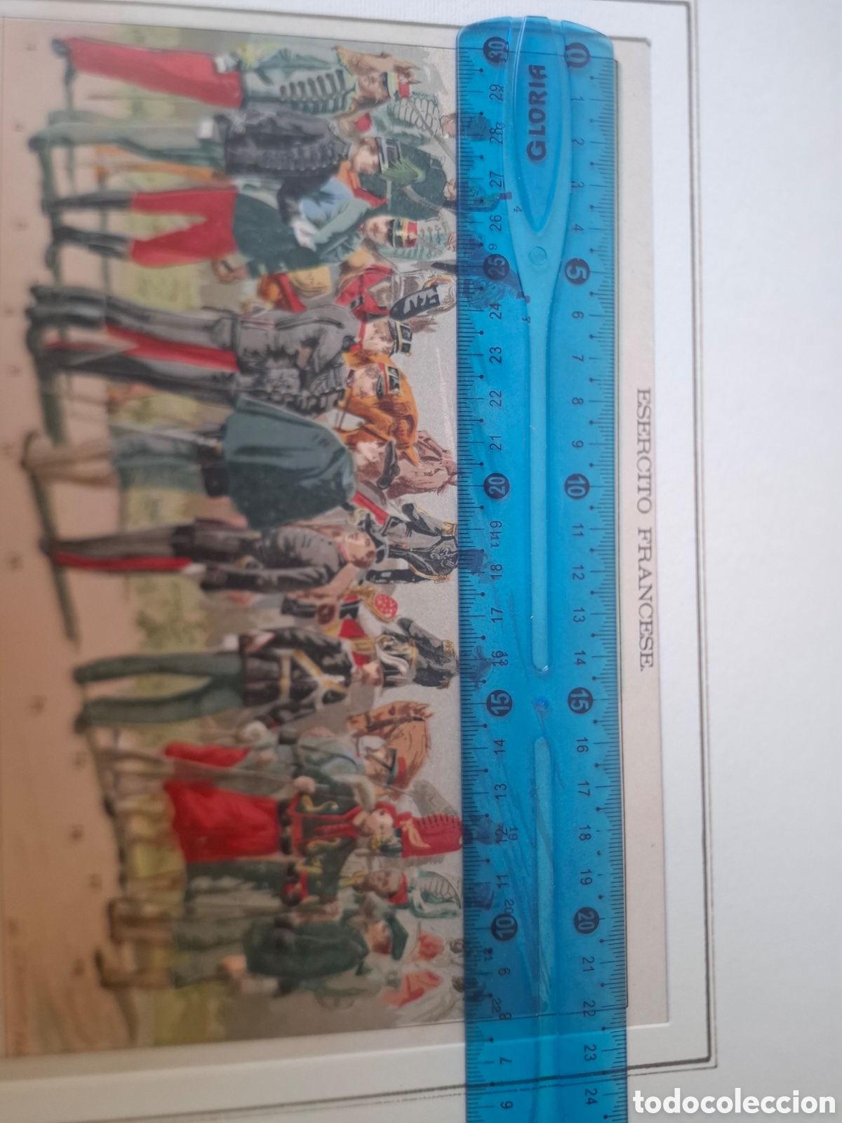 Arte: Tipos de uniforme del ej&eacute;rcito franc&eacute;s - 1842 - Foto 3