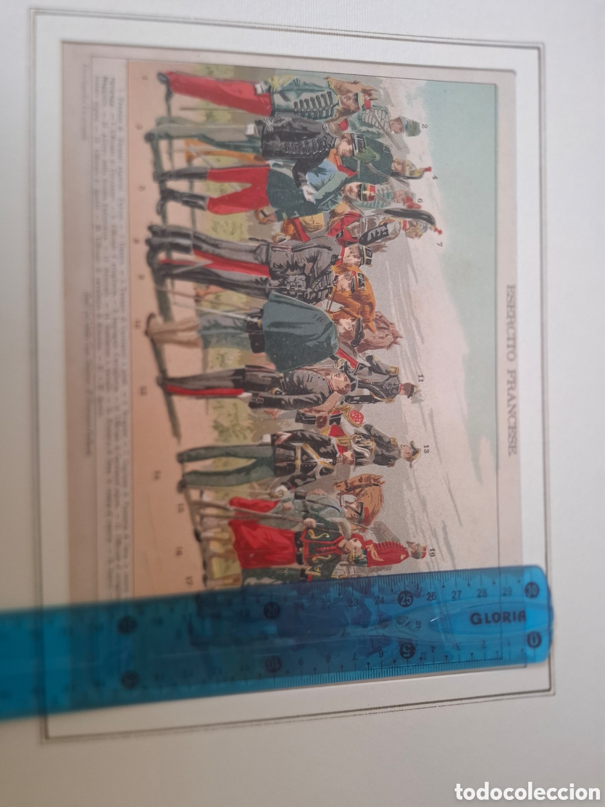 Arte: Tipos de uniforme del ej&eacute;rcito franc&eacute;s - 1842 - Foto 4