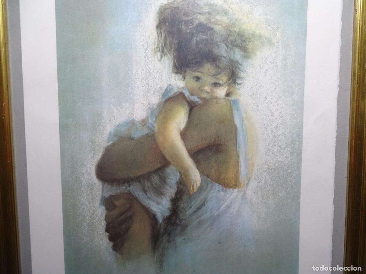 Art: LITOGRAFIA CAYETANO ARQUER DE BUIGAS. 1/150. MATERNIDAD.